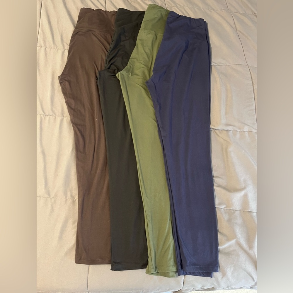 4 Pairs Leggings LG/XL